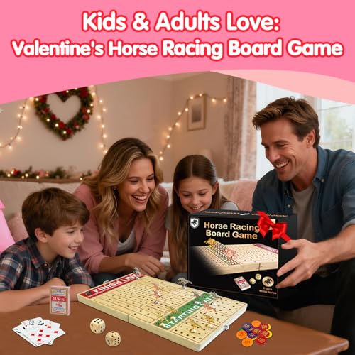 40% Off FUNNYB&G Foldable Horse Racing Board Game - Image 3