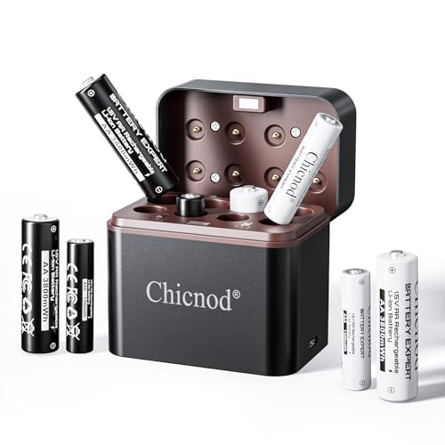 30% Off CHICNOD Rechargeable AA/AAA Lithium Batteries - Image 1