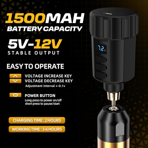 Save 75% on ANTIKE Wireless Tattoo Kit with Code 6679YYUS - Image 2