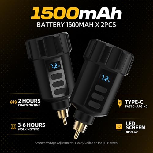 Save 75% on ANTIKE Wireless Tattoo Kit with Code 6679YYUS - Image 3