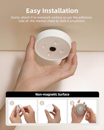 50% Off EZVALO Rechargeable Puck Lights with Remote - Image 6