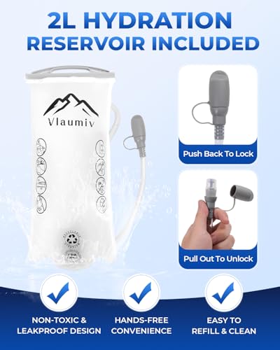 Save 40% on Vlaumiv Hydration Running Vest with 2L Bladder - Image 4