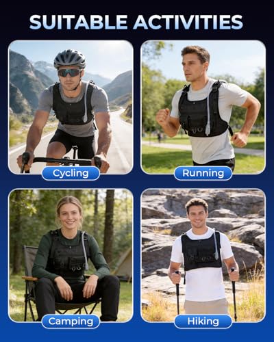 Save 40% on Vlaumiv Hydration Running Vest with 2L Bladder - Image 6