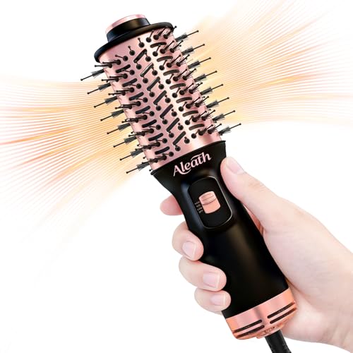 50% Off Aleath Travel Hair Dryer Brush - Dual Voltage Styler - Image 1