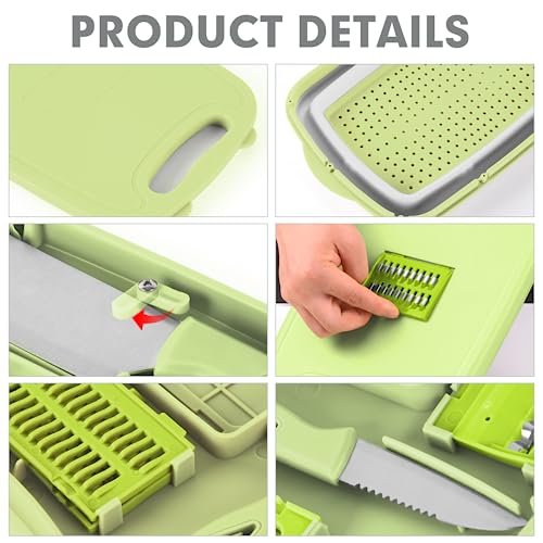 50% Off HI NINGER Collapsible 9-in-1 Camping Cutting Board - Image 4