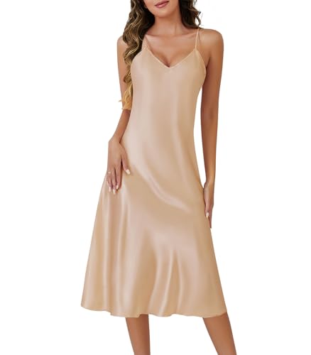 52% Off ETOSELL Silk Nightgown for Women - Code SWJF22WE