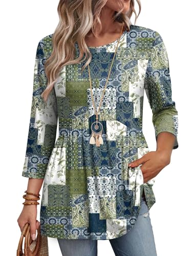 Save 30% on Women's 3/4 Sleeve Babydoll Tops with Code - Image 1