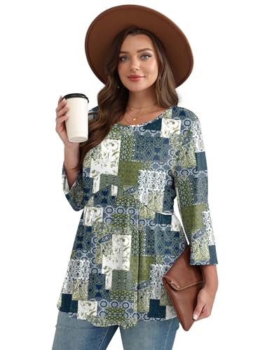 Save 30% on Women's 3/4 Sleeve Babydoll Tops with Code - Image 4