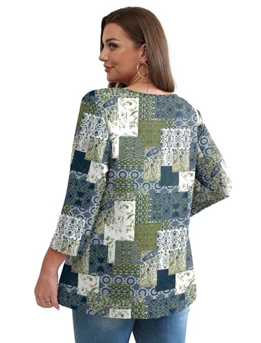 Save 30% on Women's 3/4 Sleeve Babydoll Tops with Code - Image 5