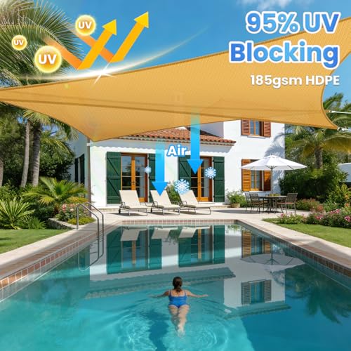 Save 39% on StorageTastic Triangle Sun Shade Sail - Image 3