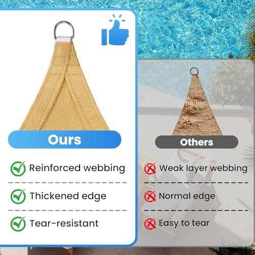 Save 39% on StorageTastic Triangle Sun Shade Sail - Image 6