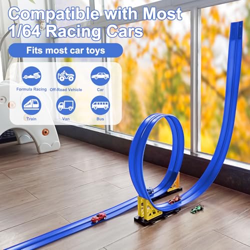 40% Off Flexible 15ft Race Car Track for Kids - Image 3