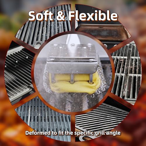 50% Off HOUSE AGAIN Bristle-Free Grill Brush with Scraper - Image 6