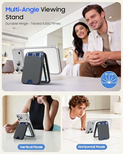 50% Off Vizvera MagSafe Leather Wallet with RFID Blocking - Image 6