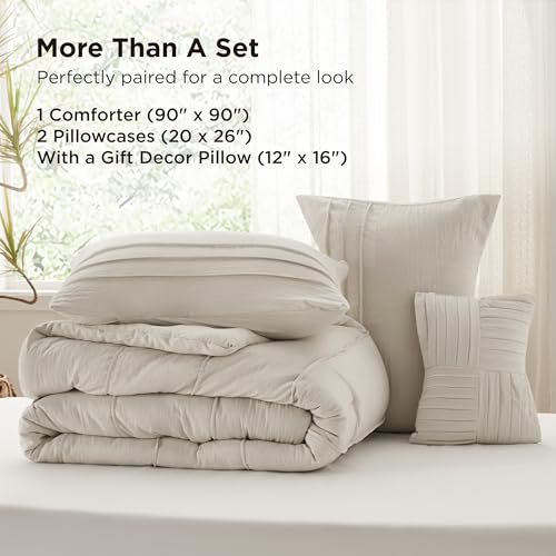 46% Off Bedsure Queen Comforter Set with Code CHOU4GII - Image 6
