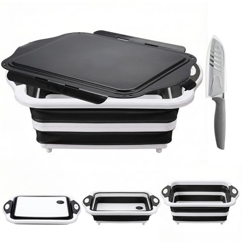 Save 23% on Collapsible BBQ Prep Tub with Cutting Board Lid - Image 1