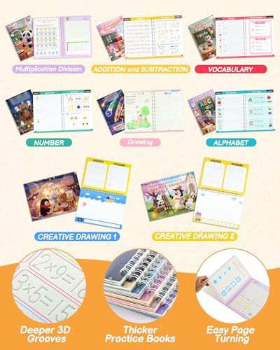 50% Off Magic Grooved Handwriting Practice Kit for Kids - Image 3