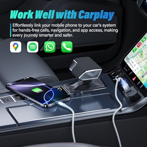 70% Off SwaggWood CarPlay Charging Cable 2-Pack - Image 3