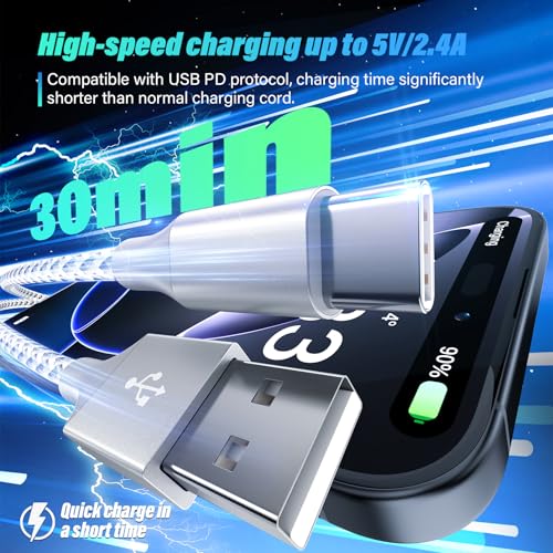 70% Off SwaggWood CarPlay Charging Cable 2-Pack - Image 6