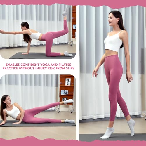 Price Drop: Walifrey Grip Pilates Socks 3-Pack for Women - Image 4