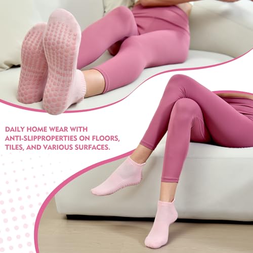 Price Drop: Walifrey Grip Pilates Socks 3-Pack for Women - Image 5