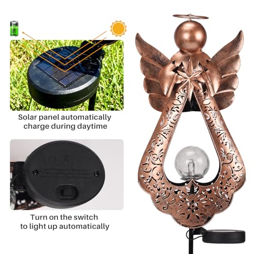 50% Off Angel Solar Garden Lights with Code P3FZD6SA - Image 4