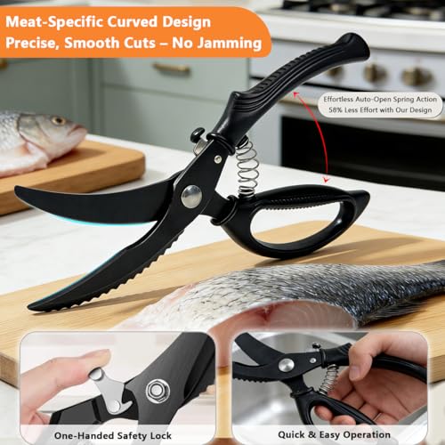 40% Off Heavy-Duty Kitchen Poultry Shears with Code PHMA2N6W - Image 3