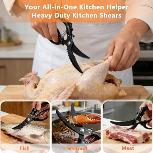40% Off Heavy-Duty Kitchen Poultry Shears with Code PHMA2N6W - Image 4