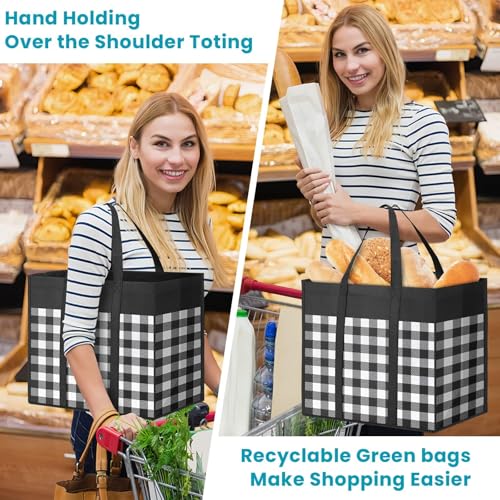 27% Off WOWBOX 4-Pack Reusable Grocery Bags - Image 2