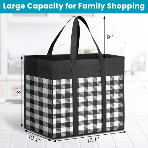 27% Off WOWBOX 4-Pack Reusable Grocery Bags - Image 3