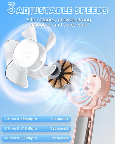 40% Off KIDEE Handheld Fan with Code 8NJTNHZQ - Image 3