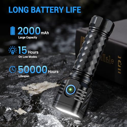 50% Off WdtPro Rechargeable Super Bright LED Flashlight - Image 3