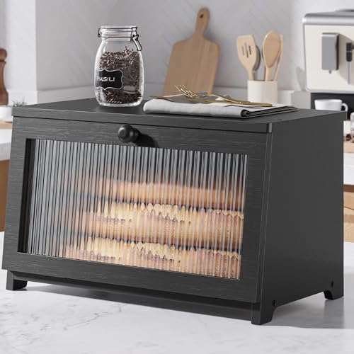 Save 34% on Kitsure Wooden Bread Box with Window - Image 1