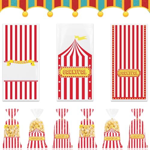 50% Off 120-Pack Carnival Gift Bags with Twist Ties - Image 1