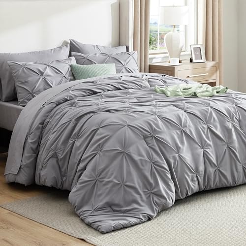 Save 43% on Bedsure King Size 7-Piece Comforter Set - Image 1