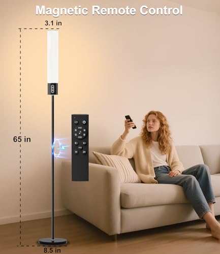 50% Off luckystyle Smart RGBICW Floor Lamp with Music Sync - Image 3