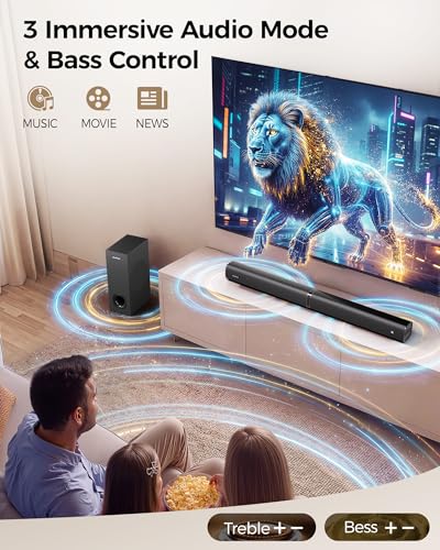 50% Off SunTrok Karaoke Soundbar with Wireless Mics - Image 6