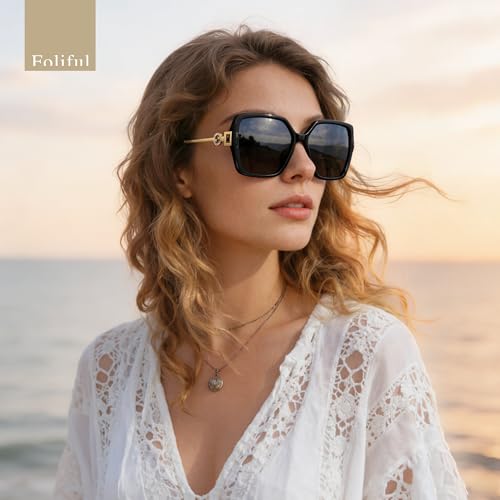Save 57% on Retro Oversized Sunglasses for Women - Image 4