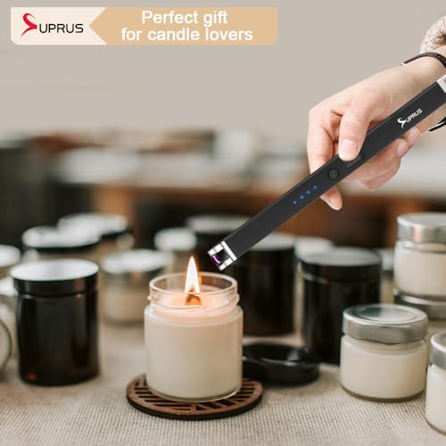42% Off SUPRUS Windproof USB Rechargeable Arc Lighter - Image 5