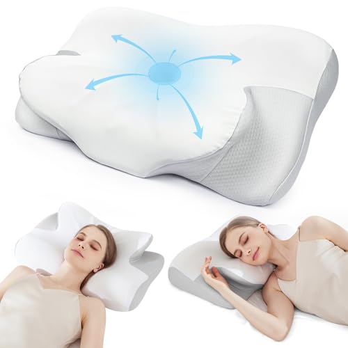 Save 37% on Cooling Cervical Neck Pillow for Pain Relief - Image 1