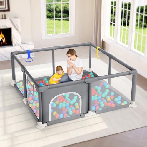 Save $20 on Dripex Baby Playpen with Code FCOHTR4U