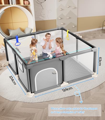 Save $20 on Dripex Baby Playpen with Code FCOHTR4U - Image 2