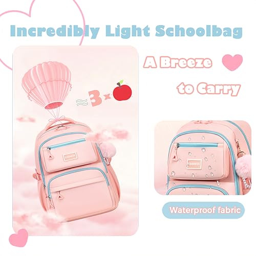 Save 63% on Cute Pink Backpack for School & College - Image 6