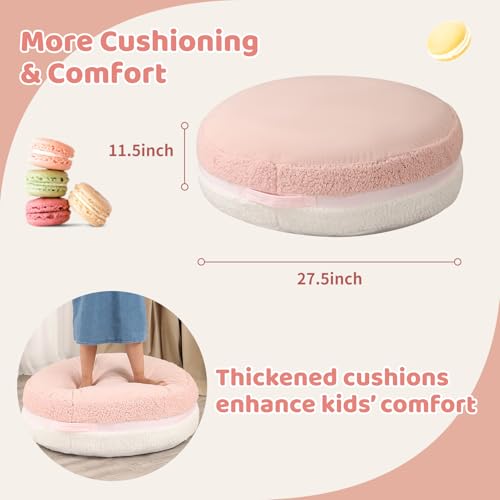 50% Off MOMCAYWEX Macaron Bean Bag Chair for Kids - Image 3
