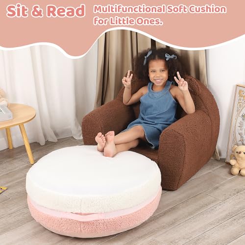 50% Off MOMCAYWEX Macaron Bean Bag Chair for Kids - Image 4