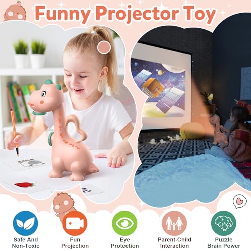 Save 50% on KETIEE Dinosaur Drawing Projector Toy for Kids - Image 3