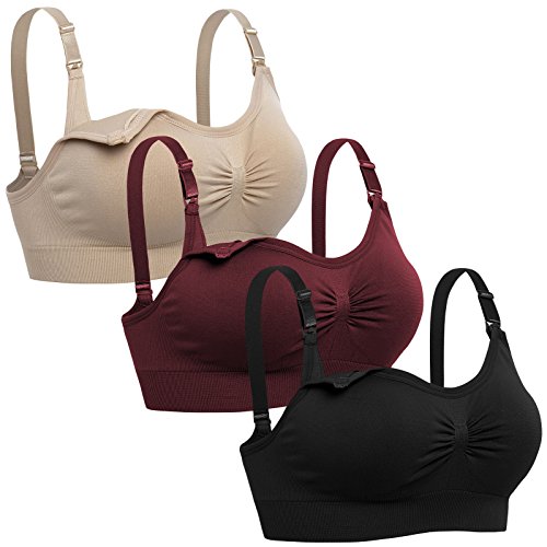 54% Off Lataly Seamless Nursing Bra 3-Pack for Moms - Image 1