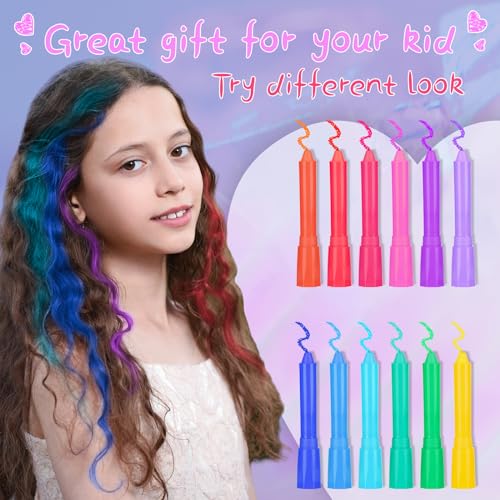 Save $3 on 12-Color Hair Chalk Pens for Girls with Code - Image 5
