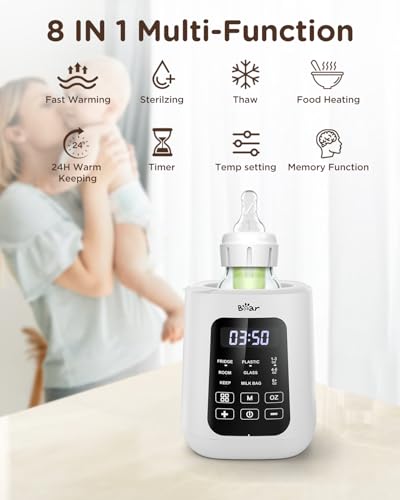 Bear Baby Bottle Warmer with Fast Warming & Auto Shut-Off - Image 2