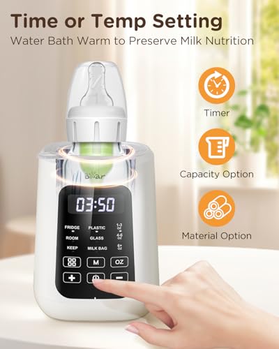 Bear Baby Bottle Warmer with Fast Warming & Auto Shut-Off - Image 6